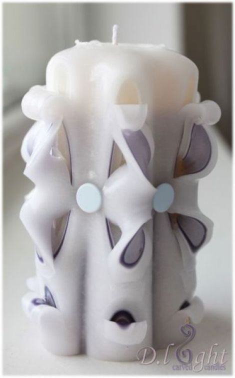 Lumanare sculptata fluture