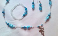 Set cercei bratara si colier Fairy Tale