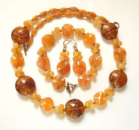 Set jad golden Amanda