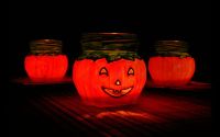 Suport lumanare dovleac Halloween