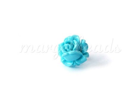 Cercei Coral Turcoaz Floare 125mm