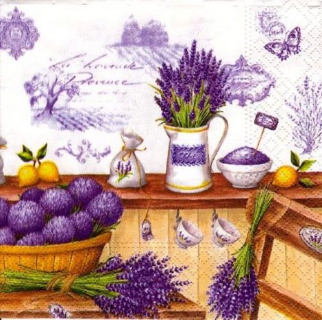 Servetel lavanda