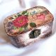 cutie lemn decorata 