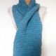 Fular tricotat Blue Winter