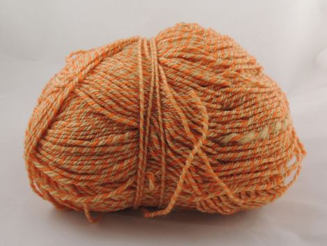 Fir lana 50 acril 50 mix crem cu portocaliu moale