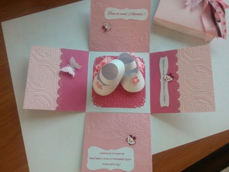 Felicitare invitatie marturie surpriza
