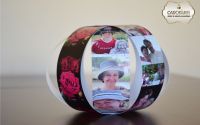 Glob personalizat cu fotografii
