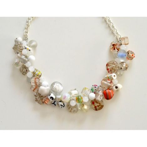 Set bijuterii handmade sticla Murano