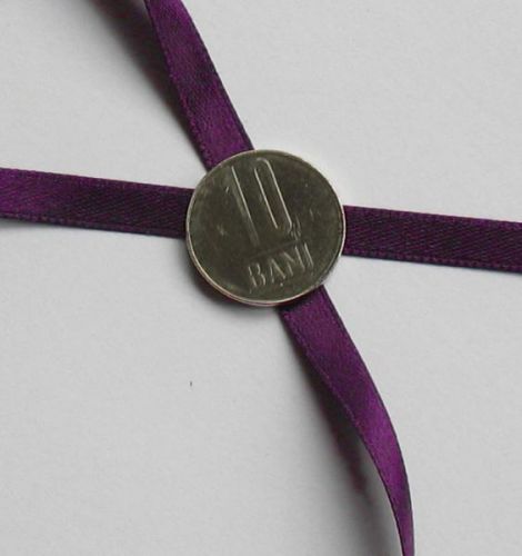 Panglica saten violet x3m
