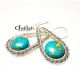 Mosaic Turquoise Liana Earrings
