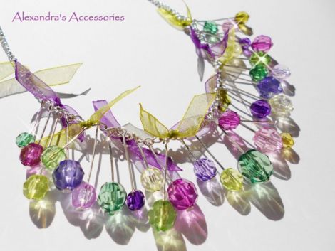 Purple Green Crystals