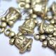 Charm clopotel bronz antichizat