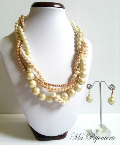 Set Glass beads