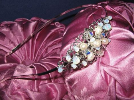 Cordeluta perle cultura si swarovski