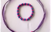 Set margelute lemn Little Butterfly 