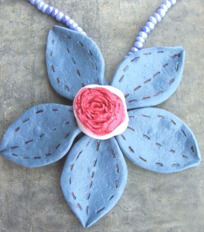 Blue flower