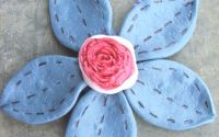 Blue flower
