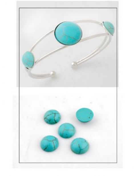 Cabochon din piatra naturala cu spate plata D11359