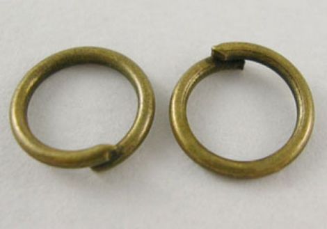 Zale metalice bronz 4mmx0.7mm