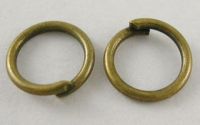 Zale metalice bronz 4mmx0.7mm