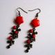 cercei coral si howlite 