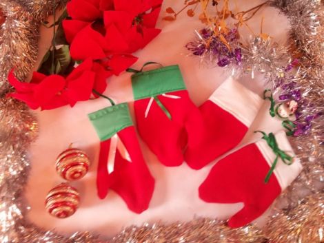 Manusi ornamentale pt Craciun