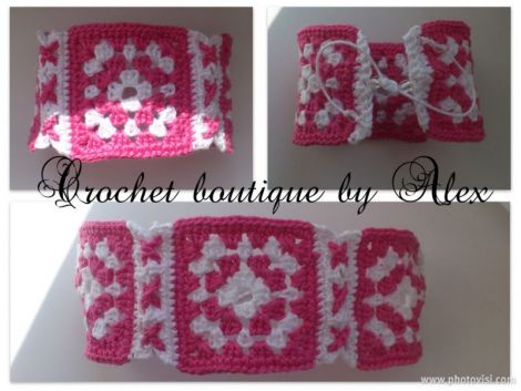 Bratara Large squares