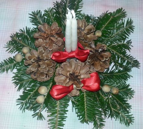 Ornament pentru masa de craciun