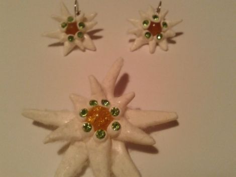Brosa Floare de colt - vandut