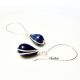 Wired Lapis Earrings