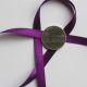 Panglica saten violet x3m