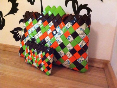 Set Geanta ECO + Portofel ECO Autumn Fall