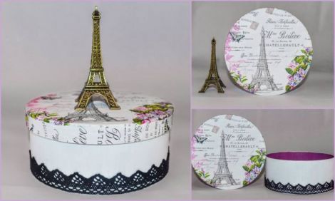 "Paris" - cutie pentru bijuterii 