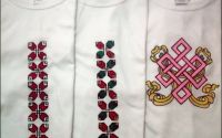 Tricou pictat manual