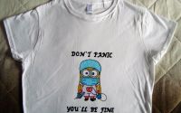 Tricou pictat manual
