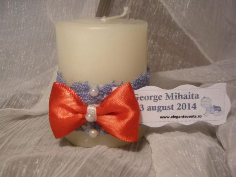 Marturie lumanare nunta sau botez