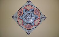 Tablou mozaic Albastru