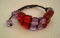 Bratara unicat cu nod shamballa