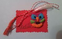 Martisor handmade Bufnita 
