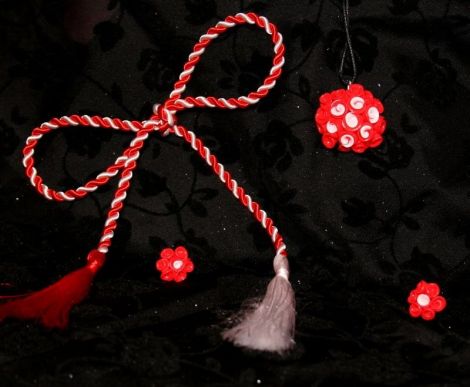 Set Buchet de Trandafiri Alb Rosu
