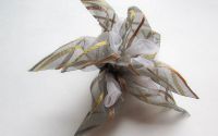 Mist Medusa - brosa organza floare textila