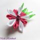 Brosa Wind - floare textila kanzashi