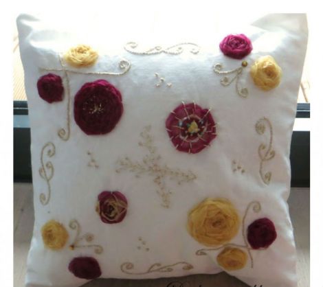Rose pillow