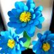 Tablou Flori albastre