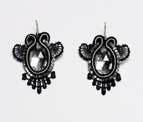 Cercei soutache " Maria"