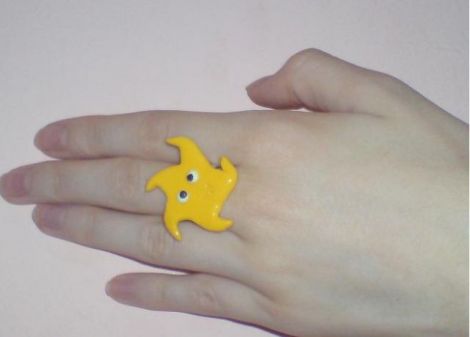 Inel Yellow Star