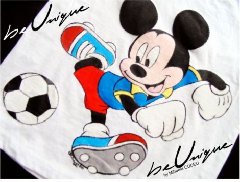 Tricou PICTAT MANUAL - MICKEY MOUSE -DISNEY KIDS