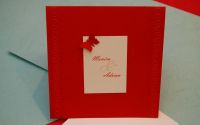 Invitatie "Red Butterfly"