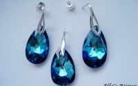 Bijuterii din argint 925 si Swarovski Elements la 