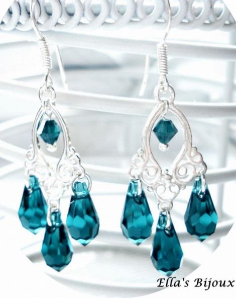 Bijuterii din argint 925 si Swarovski Elements la 